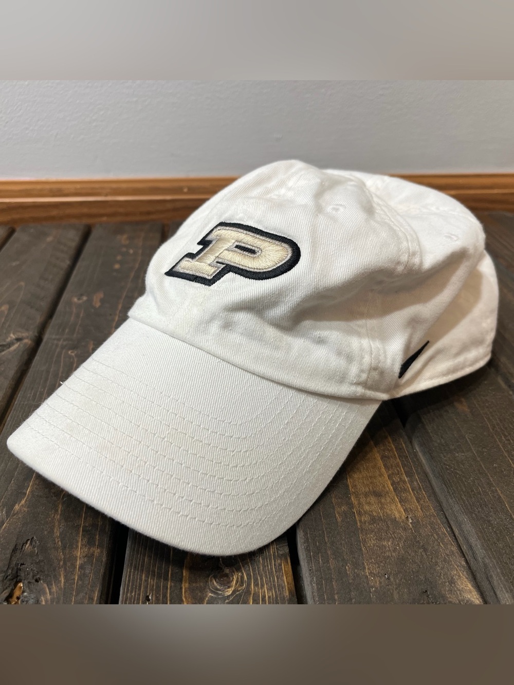Purdue Boilermakers Nike Hat Baseball Cap Adjustable OSFM Dri-Fit Heritage86